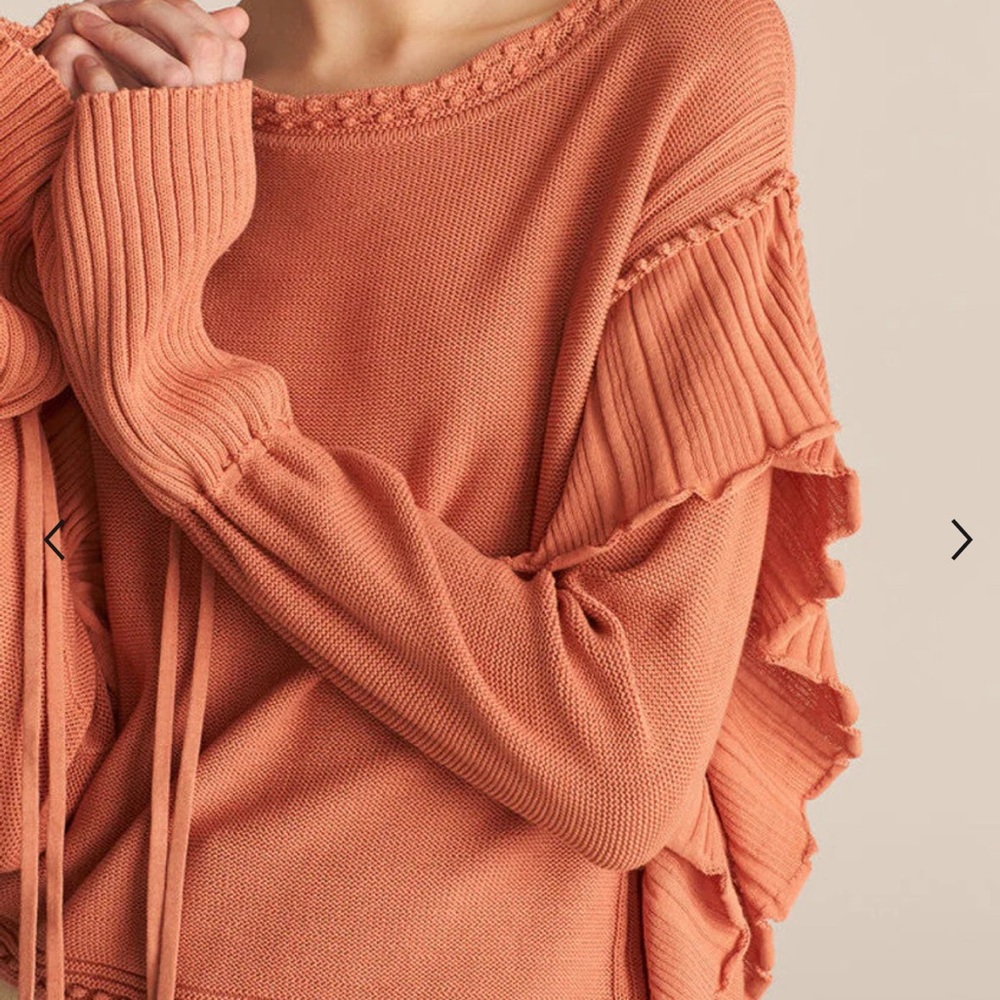 **NWT** Rebecca Taylor Pointelle knit sweater